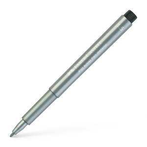 Pitt Artist Pen Metallic 1.5 Tuschestift / 251 silber 
