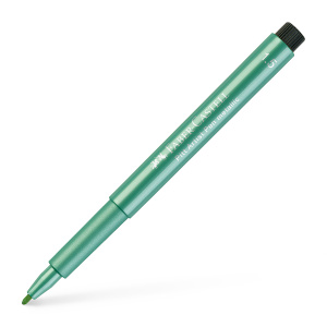 Pitt Artist Pen Metallic 1.5 Tuschestift / 294 grün metallic 