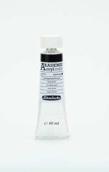 Akademie Acryl Color 60ml / Lampenschwarz 