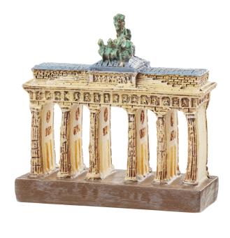 Brandenburger Tor "Berlin", 5,5 x 5,5 cm, Polyresin 