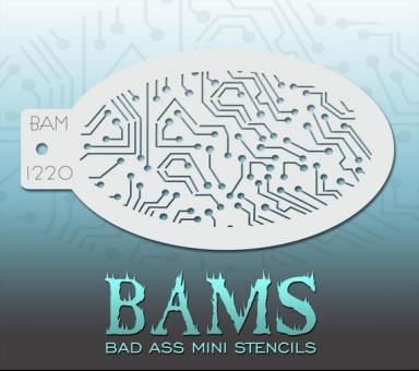 Bad Ass Mini Stencil 1220 