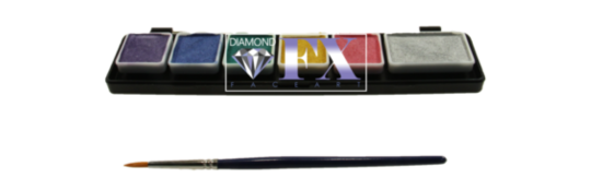 Diamond FX  Metallic Palette 1 x 6g + 5 x3g 