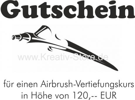 Gutschein / Airbrush Vertiefungskurs 