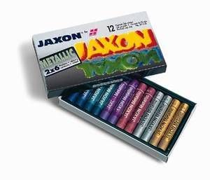 Jaxon Öl-Pastellkreide 12er Sortiment Metallic 