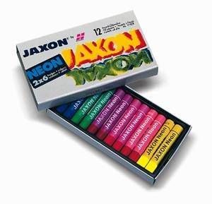 Jaxon Öl-Pastellkreide 12er Sortiment Neon 