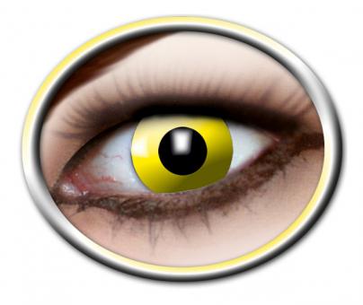 Motiv Kontaktlinsen / Yellow 3-Monatslinsen 